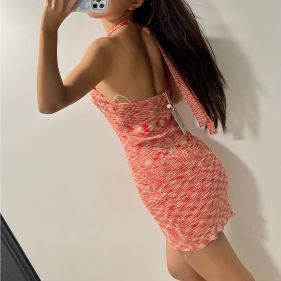 NWT Fashion Nova knitted halter dress - Picture 2 of 7